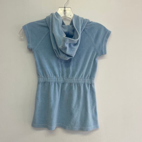 Hanna Andersson Light Blue Hooded Swim Cover-Up Sz 100 (4 ) - Picture 2 of 6